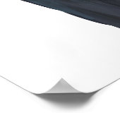 Australisch Poster met zwarte cocaïne, rood-op-zee (Hoek)