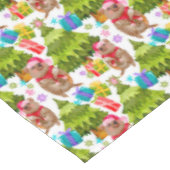 Australisch Quokka Kerstmis Tafelkleed (Gekanteld)