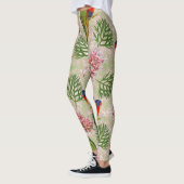 Australisch Rainbow Loriket Pattern Leggings (Links)