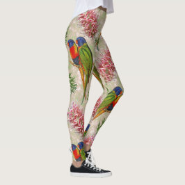 Australisch Rainbow Loriket Pattern Leggings