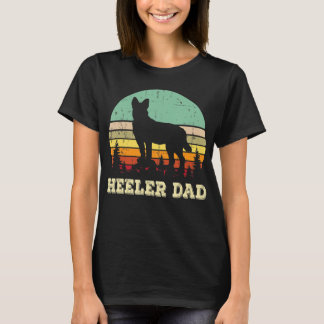 Australisch Rundvee Hond Blauw Pet Heeler Pap Cute T-shirt