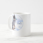 Australisch rundvee hond Noel Koffiemok (Voorkant links)