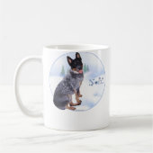 Australisch rundvee hond Noel Koffiemok (Links)