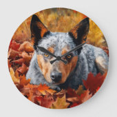 Australisch rundvee in herfst laat Herfst inspirer Grote Klok (Voorkant)