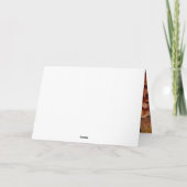 Australisch rundvee in herfst laat Herfst inspirer Kaart (Achterkant)