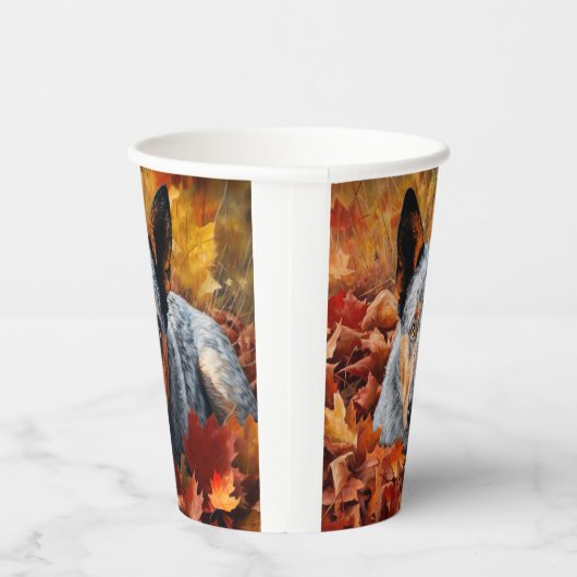 Australisch rundvee in herfst laat Herfst inspirer Papieren Bekers (Rechts)