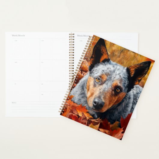 Australisch rundvee in herfst laat Herfst inspirer Planner (Display)