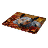 Australisch rundvee in herfst laat Herfst inspirer Snijplank (Hoek)