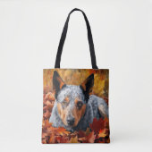 Australisch rundvee in herfst laat Herfst inspirer Tote Bag (Voorkant)