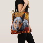 Australisch rundvee in herfst laat Herfst inspirer Tote Bag (Dichtbij)