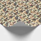  Australisch rundvee naadloos Cadeaupapier (Hoek)