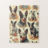  Australisch rundvee naadloos Legpuzzel (Verticaal)