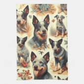 Australisch rundvee naadloos Theedoek