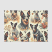  Australisch rundvee naadloos Tissuepapier (Voorkant)