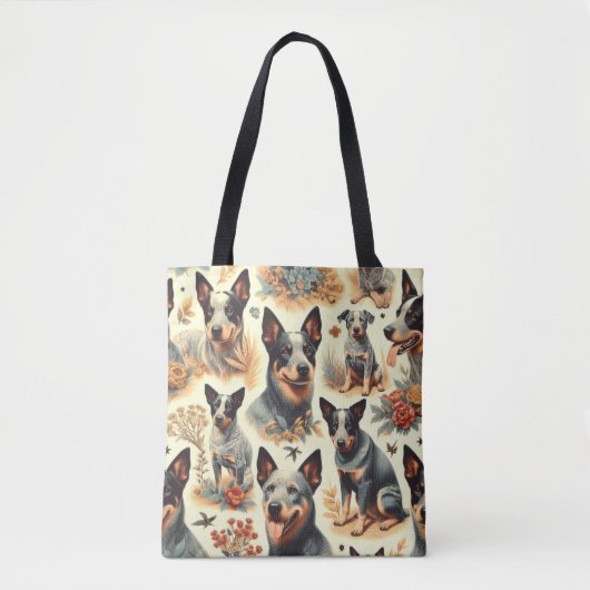  Australisch rundvee naadloos Tote Bag (Voorkant)