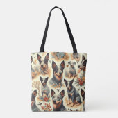  Australisch rundvee naadloos Tote Bag (Achterkant)
