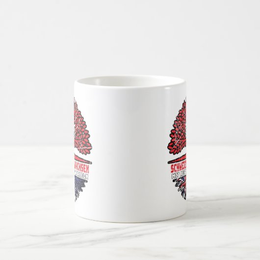 Australisch Schweizer Schweiz Baum Koffiemok (Center)