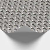 Australisch Shepherd Blue Merle Wrapping Paper Cadeaupapier (Hoek)