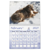 Australisch Shepherd Calendar Kalender (Feb 2027)