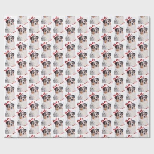 Australisch Shepherd Wrapping Paper Cadeaupapier (Vlak)