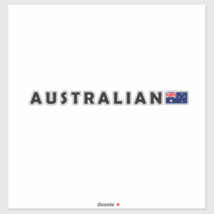 Australisch Sticker