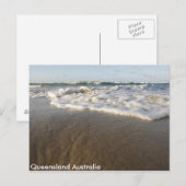 Australisch strand Briefkaart (Voorkant / Achterkant)