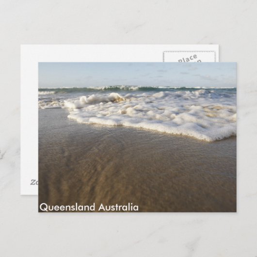 Australisch strand Briefkaart (Voorkant / Achterkant)