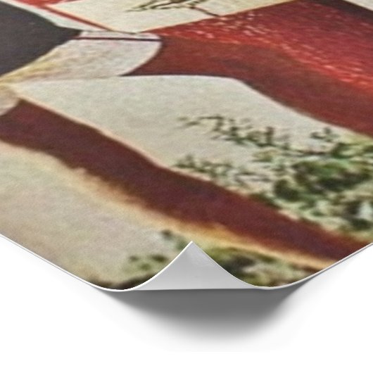 Australisch Surfen Poster | SURF | Surfer | Strand (Hoek)