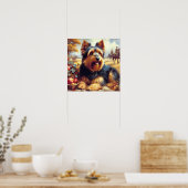  Australisch Terrierschilderij Poster (Keuken)