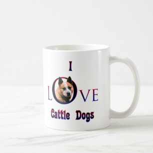 Australisch vee hond ik hou koffiemok