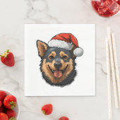 Australisch vee hond Kerstmis Design Servet (Insitu)
