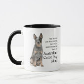 Australisch vee hond moeder Mok (Links)