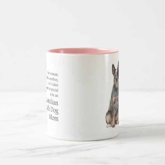 Australisch vee hond moeder Mok (Center)