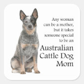 Australisch vee hond moeder Stickers (Voorkant)