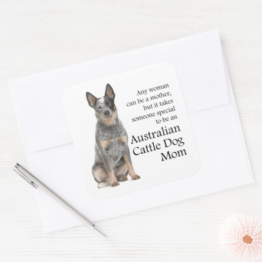 Australisch vee hond moeder Stickers (Envelop)