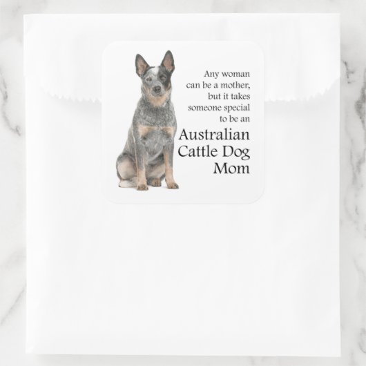 Australisch vee hond moeder Stickers (Tas)