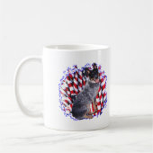 Australisch vee hond Patriot Koffiemok (Links)