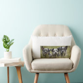 Australisch vee hond puppy blauwe heler gooien kussen (Stoel)