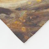  Australisch vee hond schilderen Fleece Deken (Hoek)