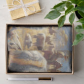  Australisch vee hond schilderen Tissuepapier (Geschenk)