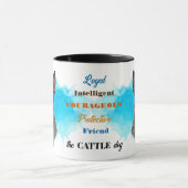 Australisch vee hond trouwe vriend mok (Midden)