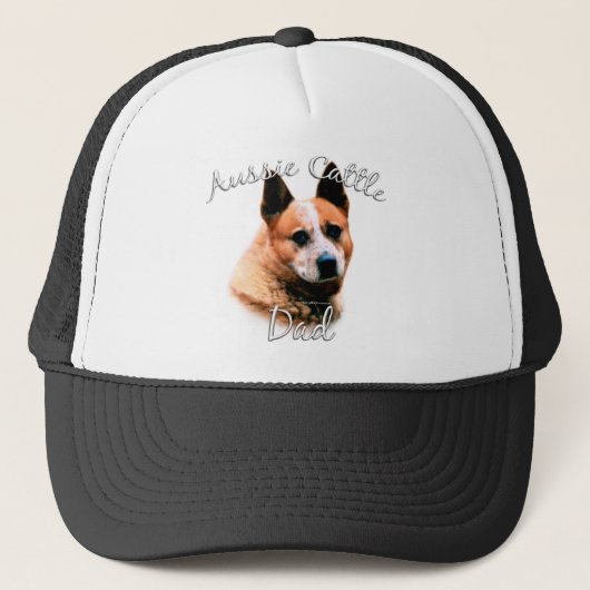 Australisch vee hond vader 2 trucker pet (Voorkant)