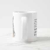 Australisch vee hond vader jumbo Mok (Achterkant)