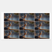 Australisch vee Kerstmis Cruise Pawsome Vakantie Labels (Vel)