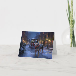 Australisch vee Kerstmis Feestelijk Seizoen Kaart