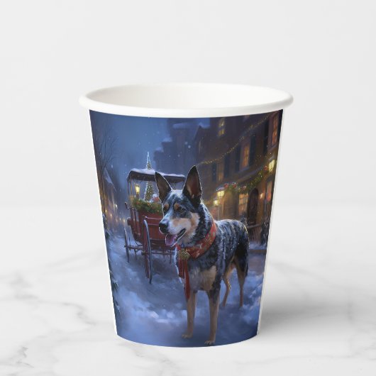 Australisch vee Kerstmis Feestelijk Seizoen Papieren Bekers