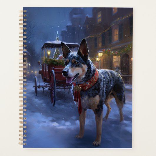 Australisch vee Kerstmis Feestelijk Seizoen Planner (Voorkant)