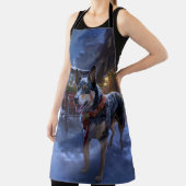 Australisch vee Kerstmis Feestelijk Seizoen Schort (Insitu)