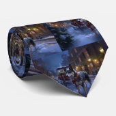 Australisch vee Kerstmis Feestelijk Seizoen Stropdas (Opgerold)