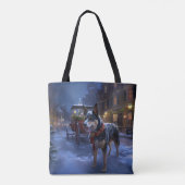 Australisch vee Kerstmis Feestelijk Seizoen Tote Bag (Achterkant)